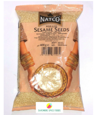 Hulled Black Sesame / Til seeds 400gms